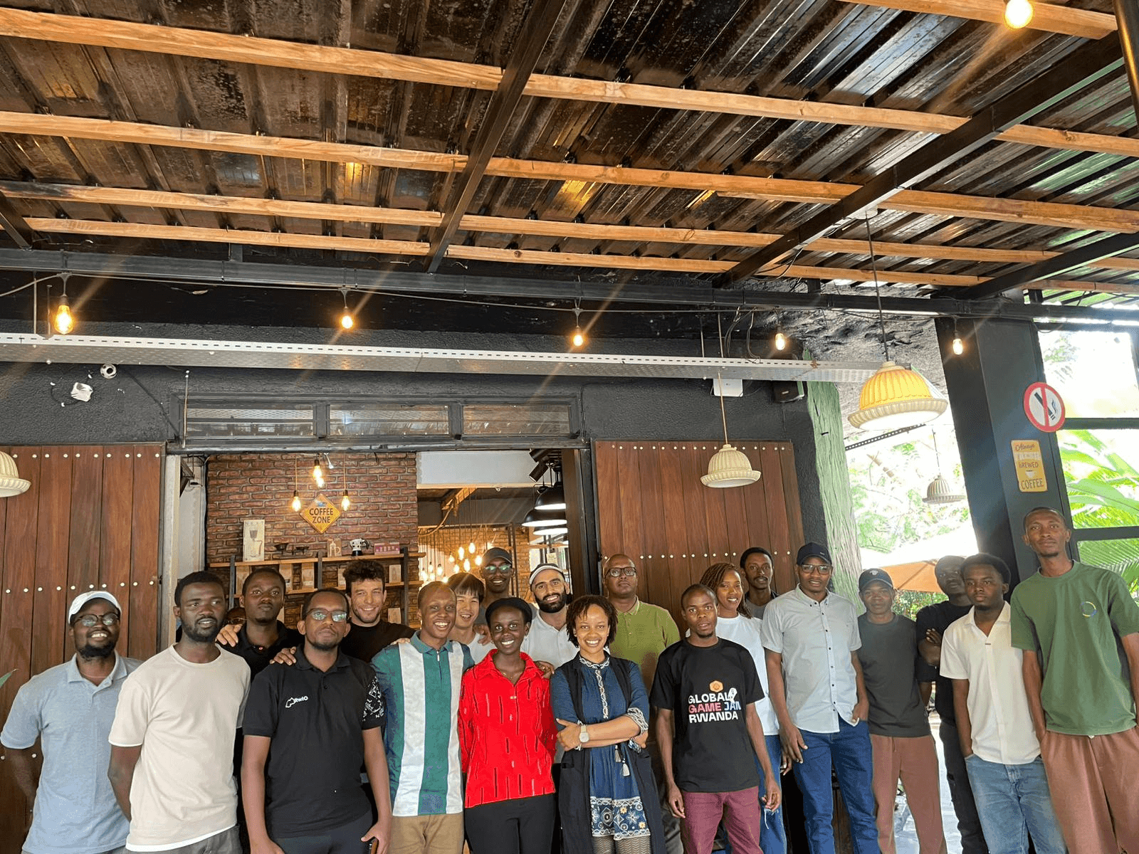 Cafe Cursor gathering in Kigali, Rwanda