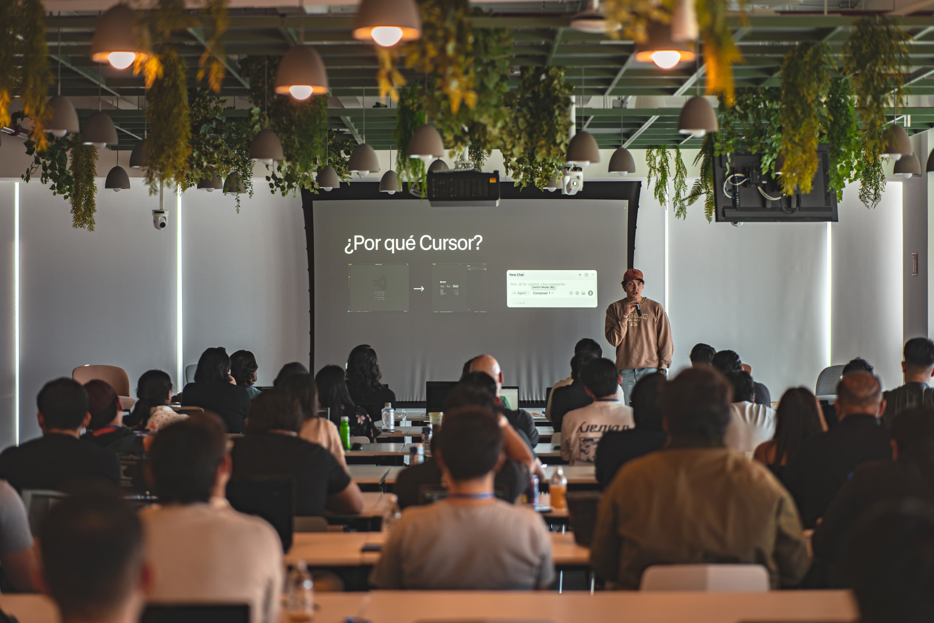 Cafe Cursor gathering in Mexico City, Mexico